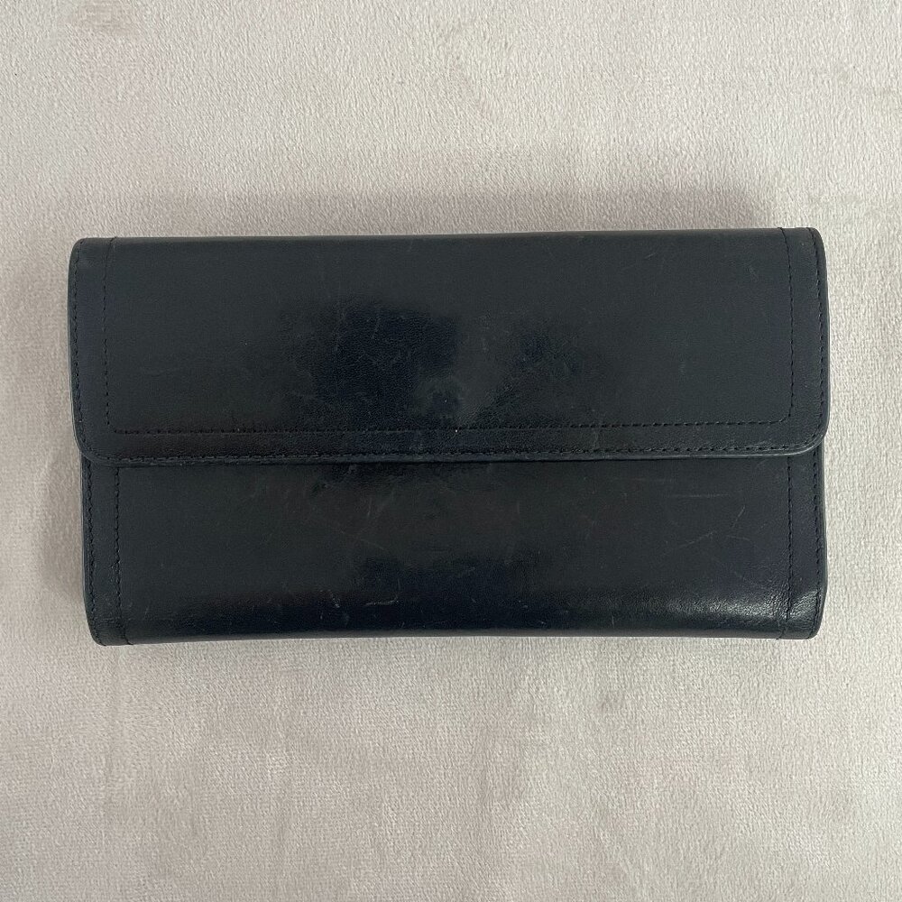 Monsac Trifold Italian Leather Wallet